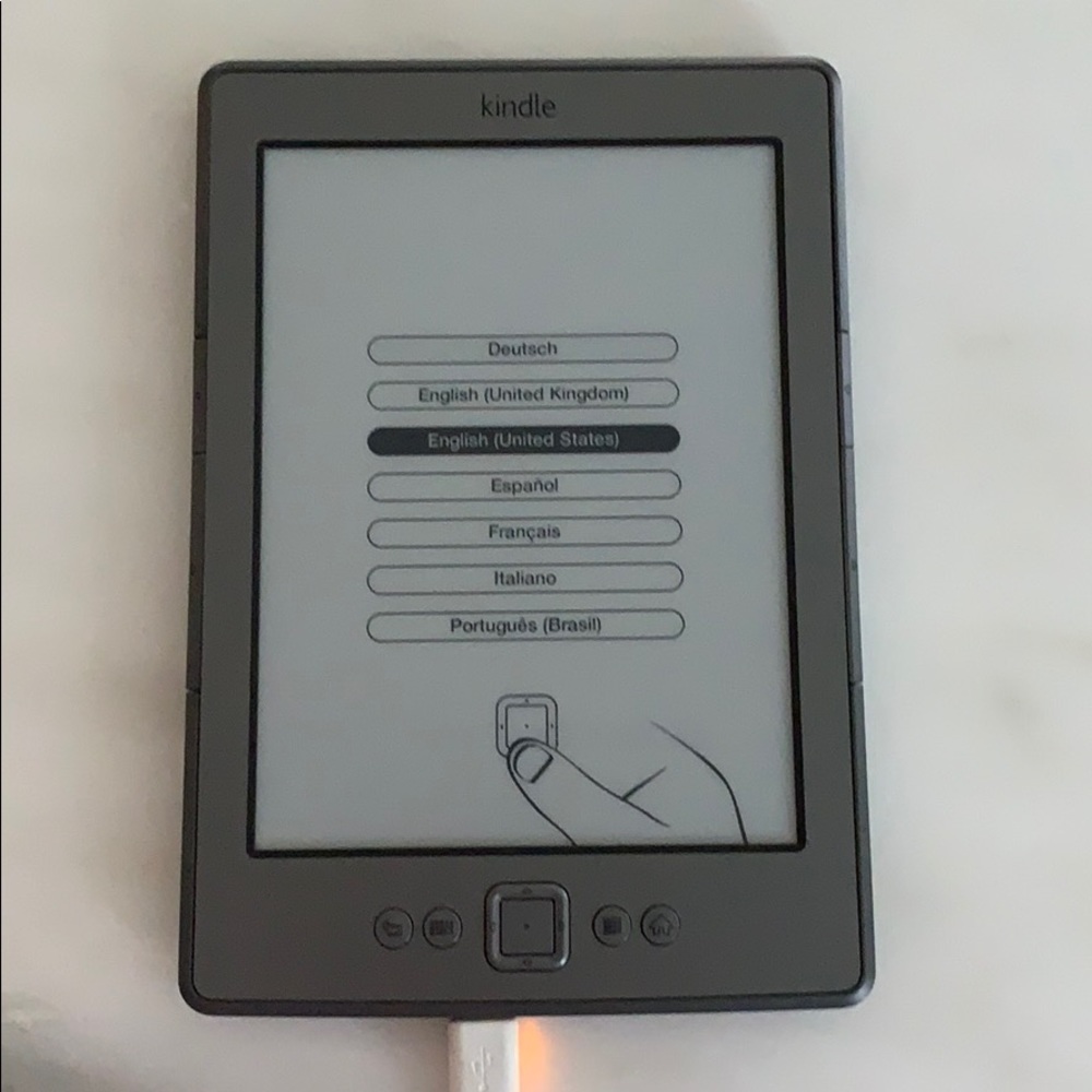 Amazon Kindle Reader with Two Cases